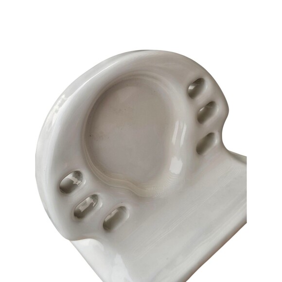 Vintage American Olean Tile Tumbler Toothbrush Cup Holder Ceramic Wall Mount - Picture 2 of 10